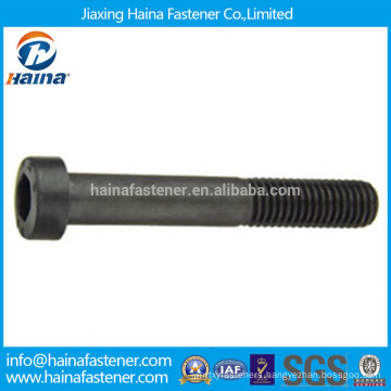 DIN6912 grade 12.9 high strength black plated hex socket screw
